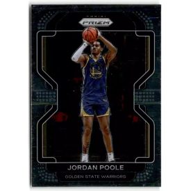 2021-22 Panini Prizm #222 Jordan Poole