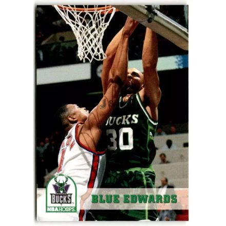 1993-94 Hoops #123 Blue Edwards