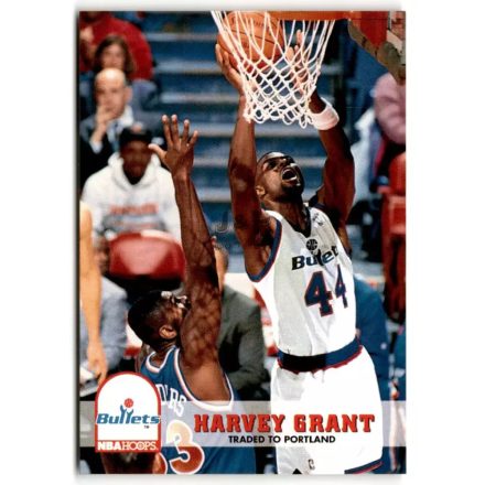 1993-94 Hoops #223 Harvey Grant