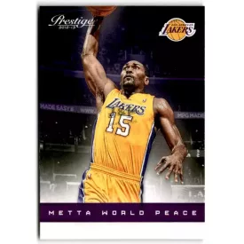 2012-13 Prestige #144 Metta World Peace