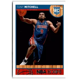 2013-14 Hoops #293 Tony Mitchell RC