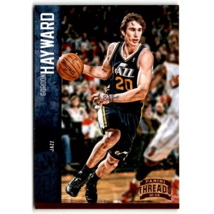 2012-13 Panini Threads #143 Gordon Hayward