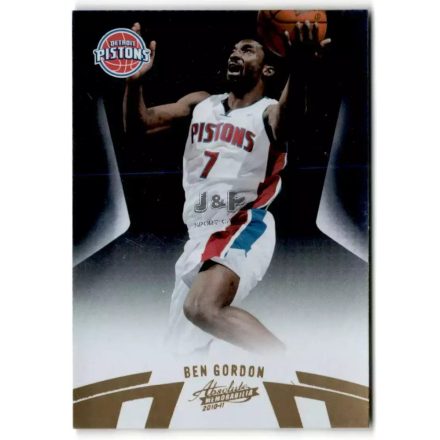 2010-11 Absolute Memorabilia #40 Ben Gordon