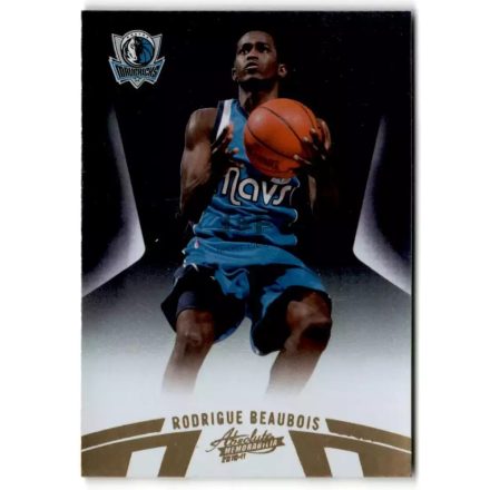 2010-11 Absolute Memorabilia #100 Rodrigue Beaubois