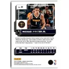 2022-23 Donruss Holo Green Laser #91 Michael Porter Jr.