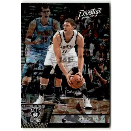 2016-17 Prestige Crystal #56 Brook Lopez