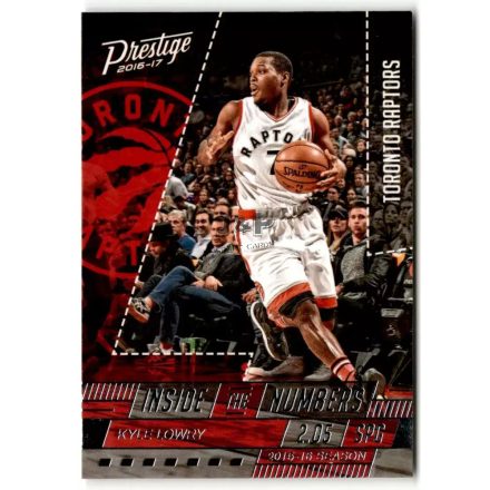 2016-17 Prestige Inside the Numbers #20 Kyle Lowry