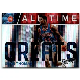 2016-17 Prestige All-Time Greats Horizon #16 Isiah Thomas
