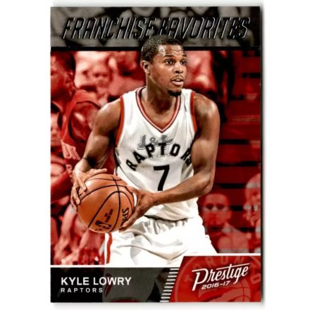 2016-17 Prestige Franchise Favorites #12 Kyle Lowry