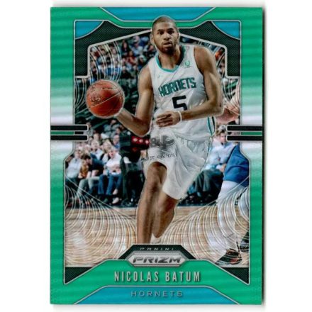 2019-20 Panini Prizm Prizms Green #57 Nicolas Batum