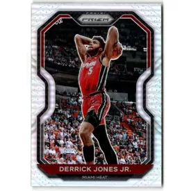 2020-21 Panini Prizm Prizms Silver #55 Derrick Jones Jr.
