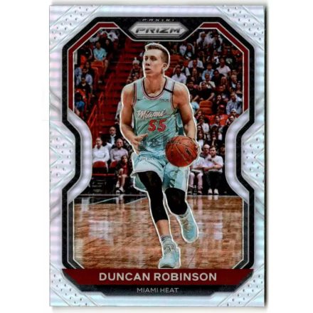 2020-21 Panini Prizm Prizms Silver #181 Duncan Robinson