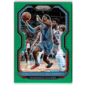   2020-21 Panini Prizm Prizms Green #118 Shai Gilgeous-Alexander