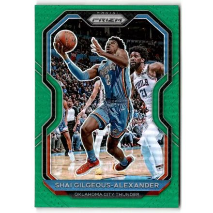 2020-21 Panini Prizm Prizms Green #118 Shai Gilgeous-Alexander