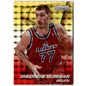   2014-15 Panini Prizm Prizms Yellow and Red Mosaic #229 Gheorghe Muresan