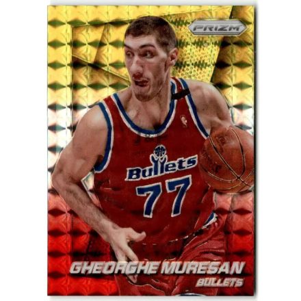 2014-15 Panini Prizm Prizms Yellow and Red Mosaic #229 Gheorghe Muresan