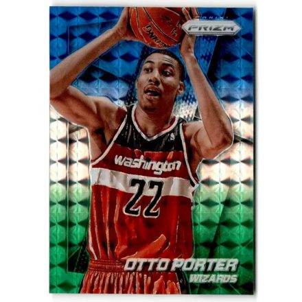 2014-15 Panini Prizm Prizms Blue and Green Mosaic #100 Otto Porter