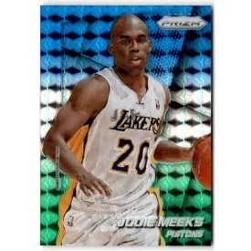   2014-15 Panini Prizm Prizms Blue and Green Mosaic #115 Jodie Meeks