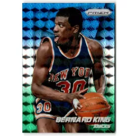   2014-15 Panini Prizm Prizms Blue and Green Mosaic #176 Bernard King