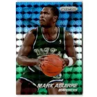 2014-15 Panini Prizm Prizms Blue and Green Mosaic #194 Mark Aguirre