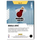 2022-23 Hoops Arriving Now Winter Holo #27 Nikola Jovic