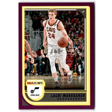 2022-23 Hoops Purple #69 Lauri Markkanen