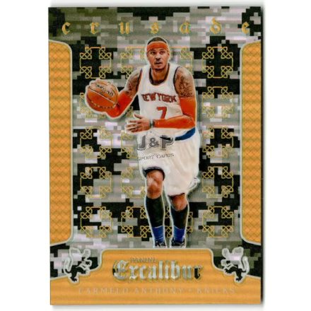 2015-16 Panini Excalibur Crusade Camo #46 Carmelo Anthony