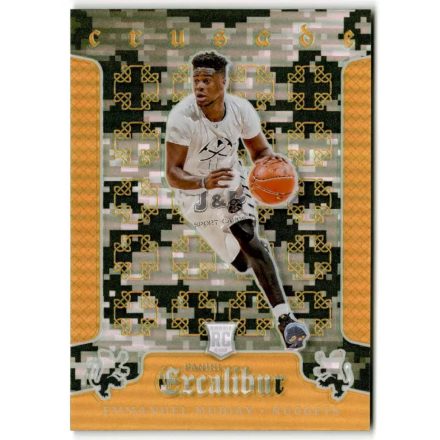 2015-16 Panini Excalibur Crusade Camo #79 Emmanuel Mudiay