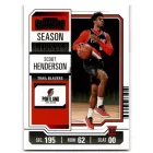 2023-24 Contenders #27 Scoot Henderson