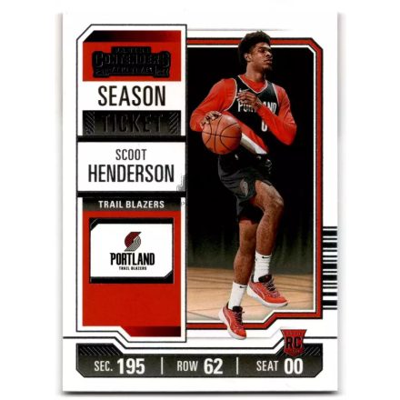 2023-24 Contenders #27 Scoot Henderson