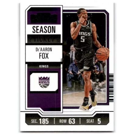 2023-24 Contenders #40 De'Aaron Fox