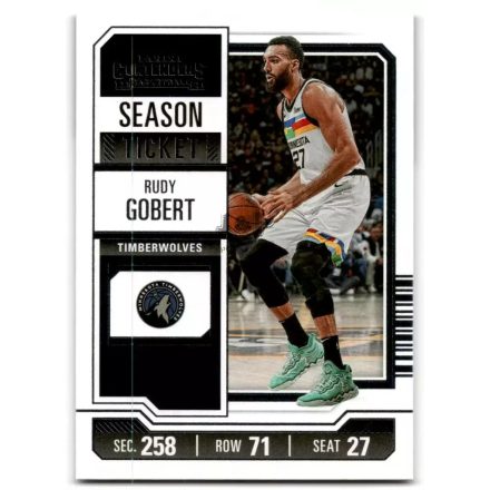 2023-24 Contenders #64 Rudy Gobert