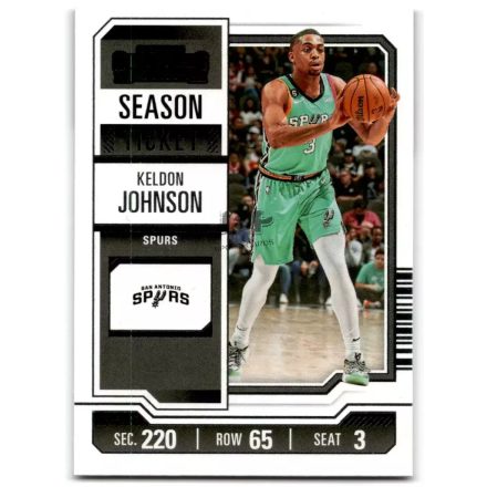 2023-24 Contenders #68 Keldon Johnson