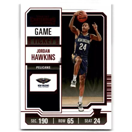 2023-24 Panini Contenders Game Ticket Red #76 Jordan Hawkins