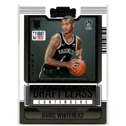 2023-24 Panini Contenders Draft Class Contenders #6 Dariq Whitehead