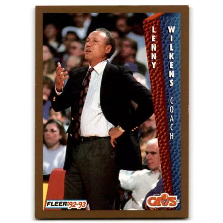 1992-93 Fleer #45 Lenny Wilkens CO