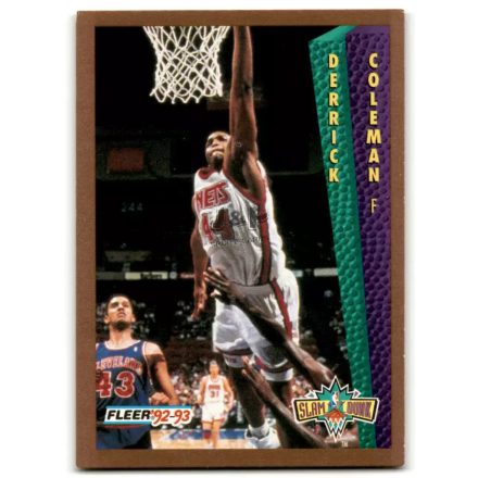 1992-93 Fleer #296 Derrick Coleman SD