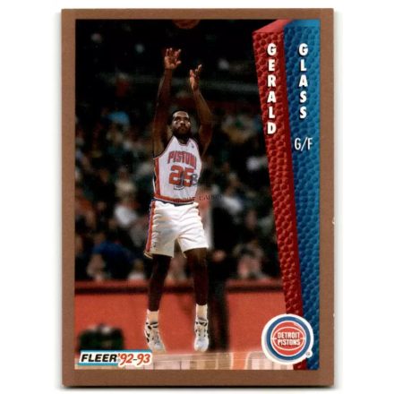 1992-93 Fleer #333 Gerald Glass