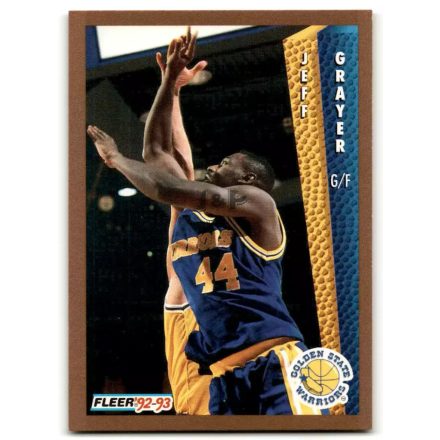 1992-93 Fleer #339 Jeff Grayer