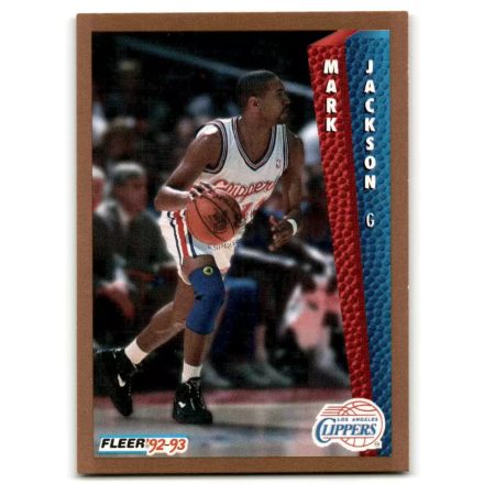 1992-93 Fleer #356 Mark Jackson