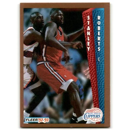 1992-93 Fleer #357 Stanley Roberts