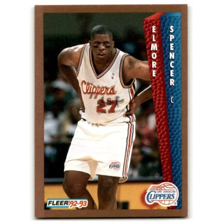 1992-93 Fleer #358 Elmore Spencer RC