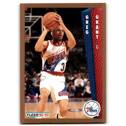 1992-93 Fleer #404 Greg Grant