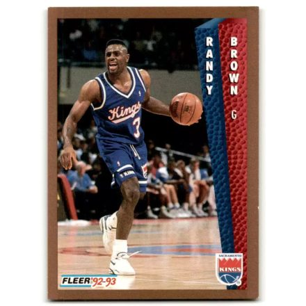 1992-93 Fleer #421 Randy Brown