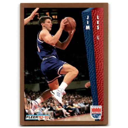 1992-93 Fleer #423 Jim Les