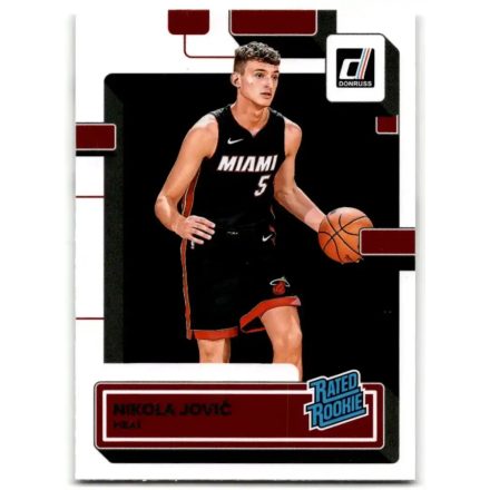 2022-23 Donruss #227 Nikola Jovic RR RC