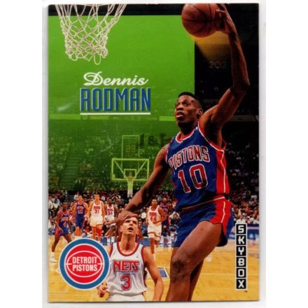 1992-93 SkyBox #71 Dennis Rodman