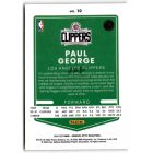 2021-22 Donruss Optic #10 Paul George