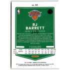 2021-22 Donruss Optic #63 RJ Barrett