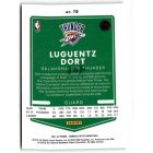 2021-22 Donruss Optic #78 Luguentz Dort